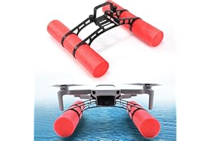 QIMEI-SHOP Train D'atterrissage à Eau Compatible avec DJI Mini 2 Drone Water Landing Gear pour Mavic Mini Drones Noire
