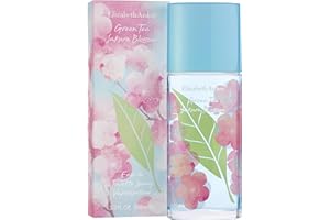 Elizabeth Arden - Green Tea Sakura Blossom Eau de Toilette, Con Note di Mandorla e Fiore di Ciliegio Bianco, Fragranza Floreale e Agrumata, Profumo Donna - 100 ml