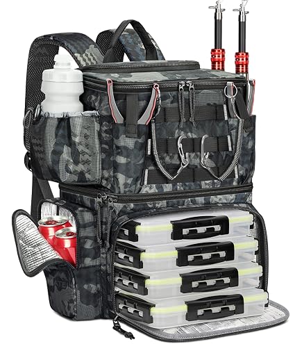 Greys Prodigy Rucksack | Ultimative Aufbewahrung & Transport Rucksack Für Fluss, See & Küstenangeln | Isoliertes Köderfach | Passt Für Klip-Lok Boxen