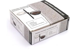 Honeyfield's Basket and Bowl Set for Bird Feeding Station - Easy to Assemble with Adjustable Locking Ring, Feeding Mesh Basket and Bird Bath, Weather Resistant, Replacement tray/s