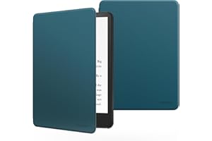 MoKo Custodia Compatibile con Kindle Paperwhite 11ª Generazione 2021, Schermo da 6,8", Custodia Protettiva Ultra Sottile Leggera per Lettore Ebook, Gemma Verde