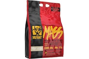 Mutant Mass Weight Gainer Shake Powder, Vanilla Ice Cream, 6.8kg