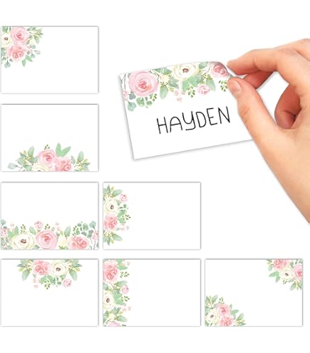 100 Pcs Greenery Note Cards 4x6in, Eucalyptus Leaves Blank Cardstock Floral Blank Note Cards Watercolor Index Cards Thank Greeting Cards For School Office Wedding Baby Shower Brown Eucalyptus - View #8