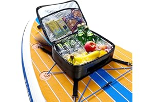 THURSO SURF Paddle Board Accessories Cooler Deck Bag for SUP Stand Up Paddleboard Mesh Top Pocket Insulated Water-Resistant Portable 10 Can
