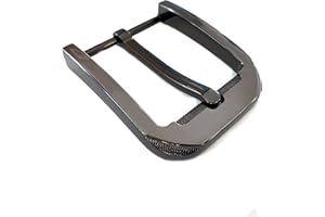 Cartvelli Premium Gürtelschnalle Herren 40mm breit Metallic-Grau mit Laser Finish - Gürtelschließe für Gürtel von 38-40mm - hochwertige Metall-Legierung Ersatzschnalle