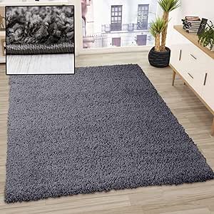 Vimoda Prime Shaggy Teppich Farbe Anthrazit Hochflor Langflor Teppiche Modern Masse 80x150 Cm Amazon De Kuche Haushalt