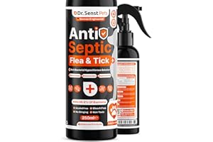 DR. SENST PETS Dr. Senst Dog Antiseptic Bite Spray Flea Treatment For Dogs | 250ml Hypochlorous Acid Flea Spray For Dogs | Dog Antiseptic Spray | Dog Flea Treatment Bite Spray | Flea And Tick Treatment For Dogs
