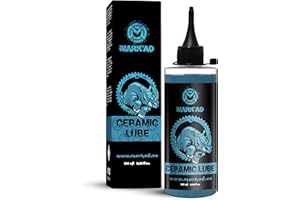MARK 'AD Lubrifiant Chaîne Vélo VTT Route Cyclocross e-Bike | Huile Céramique | Lubrifie, Protège et Prévient l'Usure | Repousse l'eau sans adhérence | Conditions Extrêmes | Facile Nettoyage