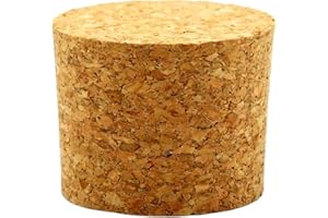 AlcoFermBrew Bouchon de LIèGE 43/40mm - Barboteur Plastique Bouchons Bouchon de la Bouteille Bonde Bondes