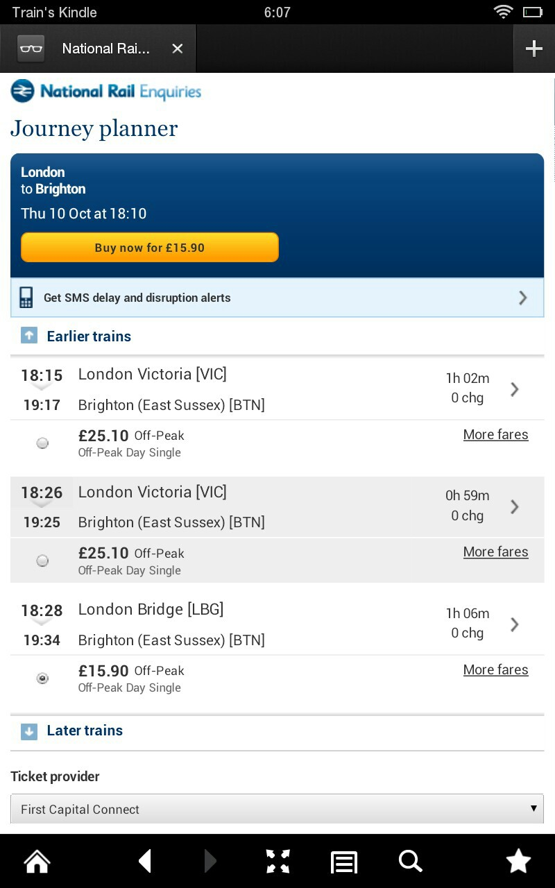 National Rail Enquiries Amazon.co.uk Appstore for Android