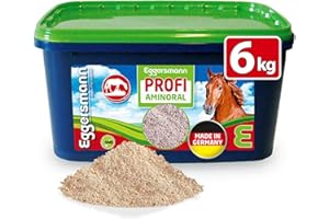 EGGERSMANN MEIN PFERDEFUTTER Forro Complemento para una Suelta y elástico Musculatura, Eggers Muñeco aminoral para Caballos, 1 Unidades (1 x 6 kg)