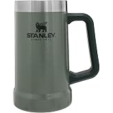 Stanley Stay-Chill Beer Stein 24 oz | Heavy Duty Big Grip Handle | Beer Tumbler Drink Cup, Holds 2 Cans | Insulated Stainless