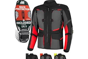 SHIMA Hero 2.0 Motorrad Jacke Hosen für Herren und Damen Motorradkombi AirForce