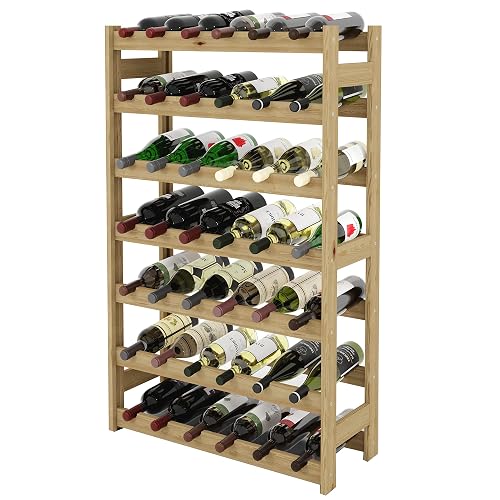 Lenmar Weinregal aus Holz, Natur