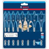 Bosch 8 par&ccedil;a Expert Self Cut Speed Yaprak Delme U&ccedil;ları (Yumuşak ahşap, Sunta, &Oslash; 12-32 mm, Aksesuar D&ouml;ner Matkap/Vidalamalar)