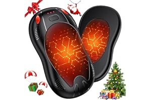‎FANDLISS FANDLISS Handwärmer Elektrisch,Taschenwärme mit 10000mAh, Zweiseitige Heizung,Magnetische 2er-Pack,USB Taschenwärmer Wiederverwendbar mit 3 Wärmestufen,Winter Geschenke für Outdoor Camping,Weihnachten