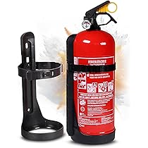 3x 6kg ABC Pulverlöscher Mit Halterung - Professioneller Brandschutz Für Zuhause & Büro