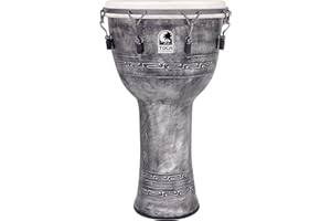 TOCA Djembe Freestyle Mechanically Tuned Antique Silver SFDMX-14ASB