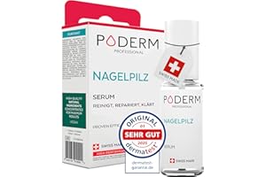 ‎PODERM PODERM - NAGELPILZ-BEHANDLUNG | Revitalisierender | Professionelle Fuß/Handpflege | Einfach/Schnell | Made in Switzerland