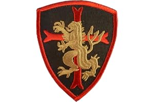 2AFTER1 US Seal Team Six Lion Crusader Cross Shield ST6 DEVGRU Touch Fastener Patch