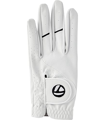 TaylorMade Stratus Tech Lot de 2 gants de cadet de golf (blanc, taille XL), blanc (taille XL, portés à la main gauche