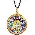 Artschatz Buddhist Jewelry Collection: Buddha, Garuda and other Amulets/Pendants, L, Brass, No Gemstone