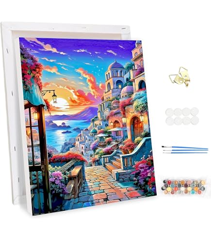XJSUA Sedie Sul are Dipingere con i Nueri Adulti con Telaio, Pittura