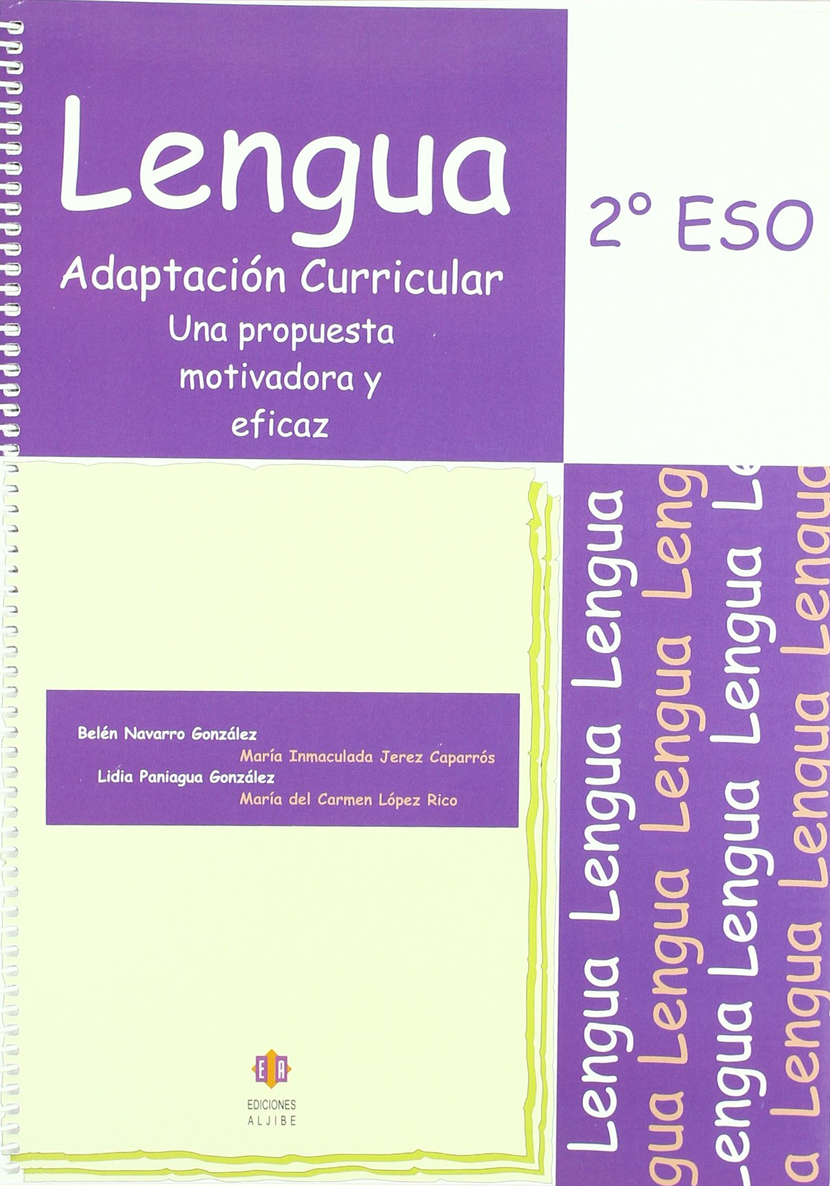 Lengua: Adaptación curricular. 2º de E.S.O