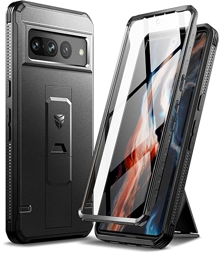 For Google Pixel 7 MagPro Case With Screen Protector Shockproof Cover Pink