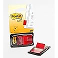 Post-it I680-1 Index 1 dispenser with 50 adhesive strips (25.4 x 43.2 mm) red, 1 piece