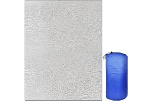 NAAPESI Estera de Aislante de Aluminio 200 x 150cm, Esterilla portátil para Camping, Resistente al Agua Picnic Mat de Espuma Eva Plegable para Playa Picnic Exteriores Tienda de campaña Manta térmica