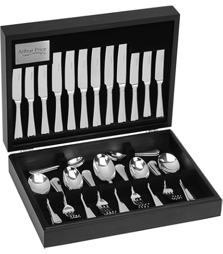 Arthur Price Every Day 58-Piece Kings 8-Person Canteen Set