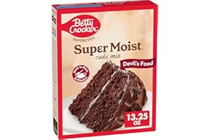 Betty Crocker Favorites Super Moist Devil's Food - Mezcla para tartas (375 ml)