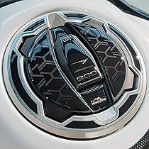 Resin Bike Tankaufkleber Für Kawasaki Z900 - 3D Harz, Wasserdicht, Made In Italy