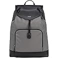 Targus Newport Drawstring Travel and Commute Backpack with Protective Storage fit up to 15-Inch Laptop, Grey (TSB96404GL)