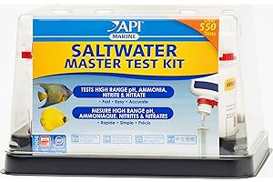 API Saltwater Reef Marine Master Complete Ammonia Test Kit Healthy Fish Aquarium