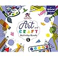 Art and Craft Activity Book 1 for 4-5 Year old kids with free craft material