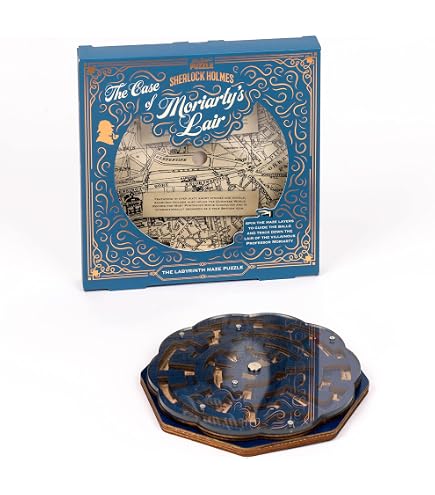 Boîte Puzzle Sherlock Holmes - L'Affaire De La Pièce Inestimable - Casse-tête En Bois - À Partir De 8 Ans - 2