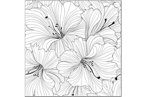 YFairy - Silicone Clear Seal Stamp, Flowers Background, DIY, Scrapbooking, Embossing Photo Album Decoration, Paper Card Making, Craft Handmade Gift