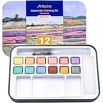 Museum aquarel houten koffer 76 kleuren – Busch & van der Worp