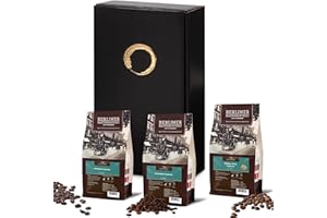 ‎GUSTONE. GUSTONE. Premium Espresso Geschenkset | 3 hochwertige Espressi der "Berliner Kaffeerösterei" | Berliner Perle, Florentiner, Mailänder Espresso