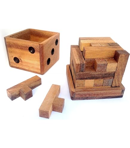 Mega Etoile Filante - Casse-tête 3D en Bois - Difficulté 5/6 Incroyable Mega Etoile Filante - Casse-tête 3D en Bois - Difficulté 5/6 Incroyable