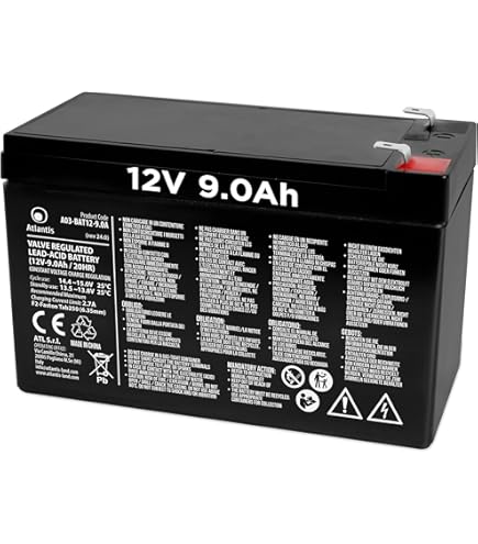 BATTERIA ERMETICA AL PIOMBO 12 V 9 AH RICARICABILE, UPS, 150 X 66 X 95 - Foto 4