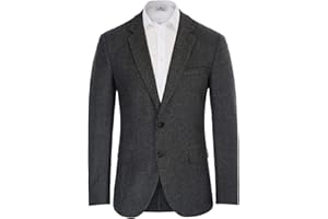 PJ PAUL JONES Sakko Herren Harris Tweed Anzugsjacke 2 Knöpfe Vintage British Business Jackett