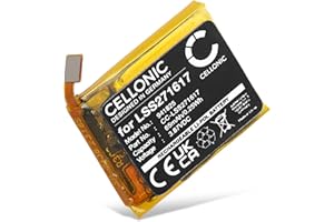 CELLONIC, Battery for Smartwatch & fitness tracker compatible with FitBit Charge 5 (65mAh, 3.87V) Replacement battery LSS271617