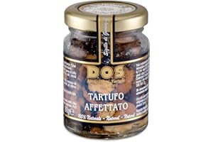 DOS TARTUFI Tranches De Truffes 80g | Production Artisanale Ombrie | Sans Conservateurs ni Colorants | Arômes Naturels | Produit Typique Italien, D.O.S. Tartufi |