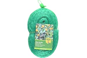 LINSOCLE Vogelschutznetz 8x8m, Netz Vogelschutz, Gartennetz gegen Vögel, Vogelnetz pflanzenschutznetz, Abdeckung Netz für Hochbett Beerensträucher Obstbaum Johannisbeeren kirschbaum Baum