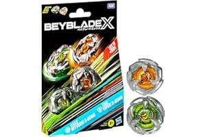 Hasbro Beyblade X Gale Wyvern 5-80GB und Tail Viper 3-80HN Kreisel Dual Pack, Set