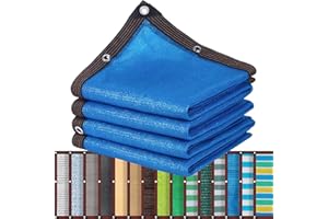 SDLLG Sonnensegel mit Ösen Schattiernetz Schattennetz mit 90% Schattierwirkung UV-Schutznetz 2x3M Gartennetz 15 Farben Pass zu Ihrem Garten Sonnenschutzgewebe Windschutz Sichtschutz Zaun