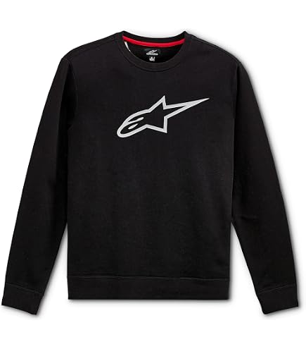 Giacca Moto Alpinestars Sektor V2 Tech Felpa con cappuccio nero rosso brillante Al Miglior Prezzo